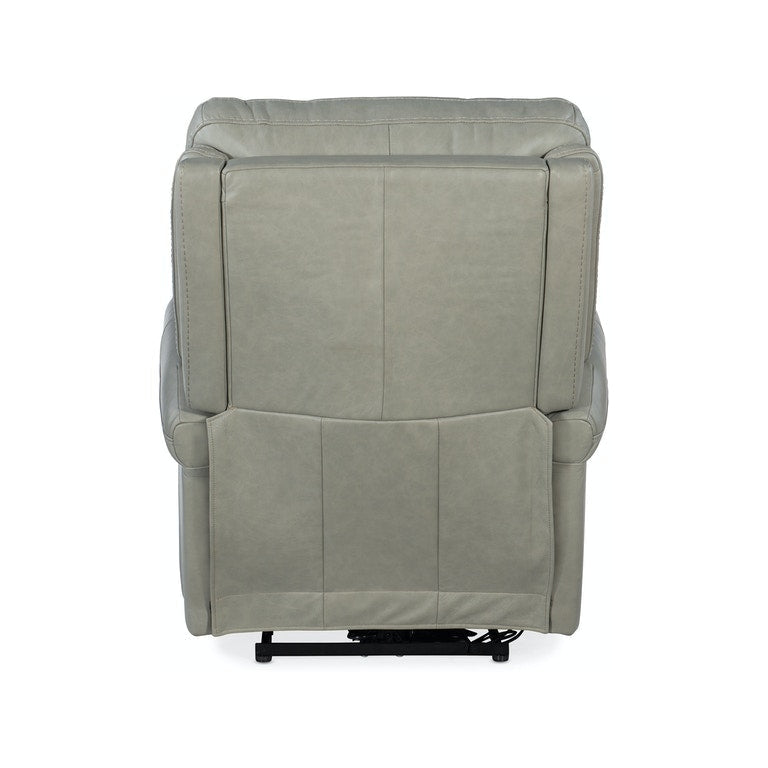 Carroll Power Recliner with Power Headrest and Lumbar-Hooker-HOOKER-RC603-PHZL-091-Lounge ChairsGrey-3-France and Son