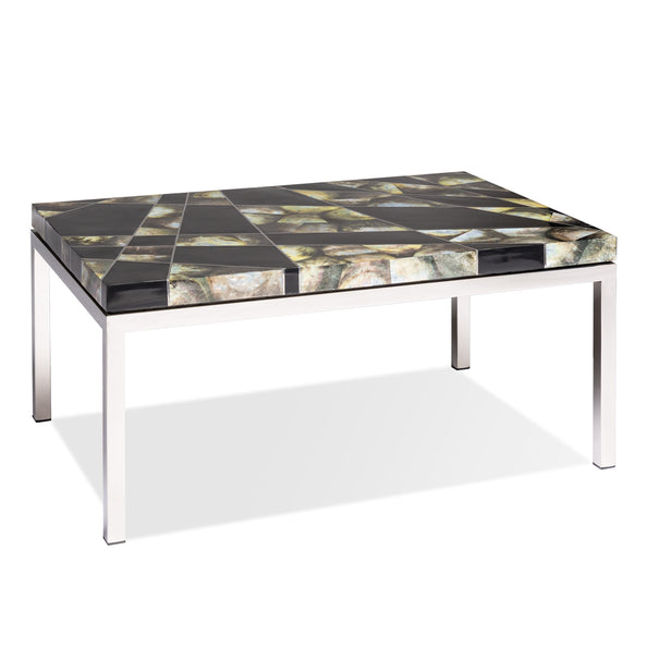 Spectra Coffee Table-Gold Leaf Design Group-GOLDL-RE9172-30-Coffee Tables-1-France and Son