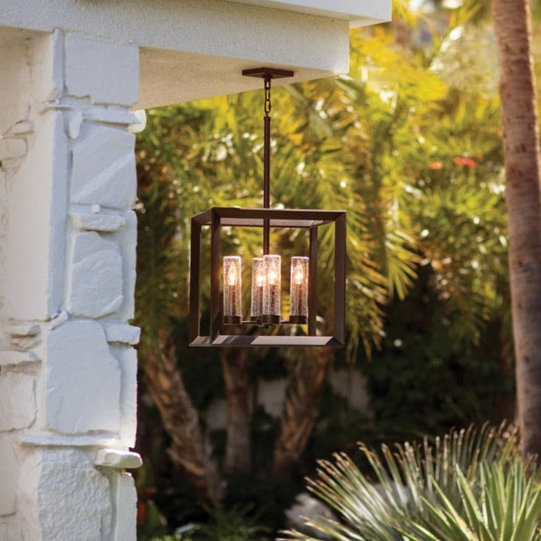 Outdoor Rhodes Pendant-Hinkley Lighting-HINKLEY-29307BGR-Outdoor Lighting1 Light-Medium MED-Brushed Graphite-2-France and Son