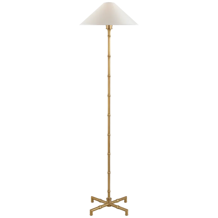 Greda Floor Lamp-Visual Comfort-VISUAL-S 1177HAB-PL-Floor LampsHand-Rubbed Antique Brass-2-France and Son