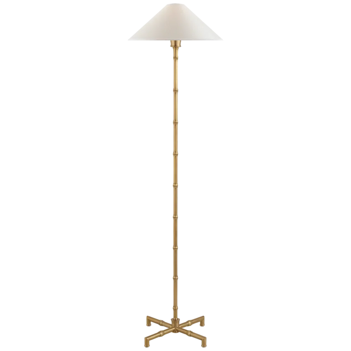 Greda Floor Lamp-Visual Comfort-VISUAL-S 1177HAB-PL-Floor LampsHand-Rubbed Antique Brass-2-France and Son