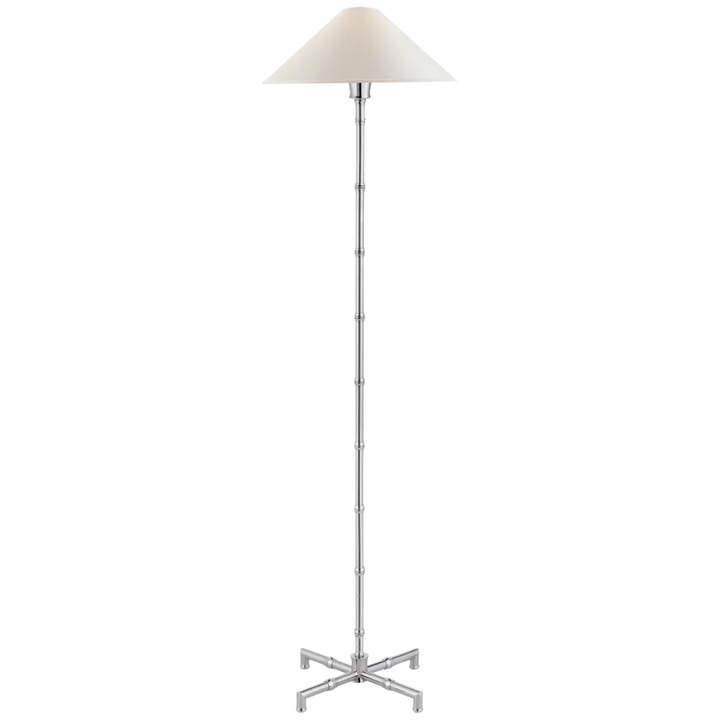 Greda Floor Lamp-Visual Comfort-VISUAL-S 1177PN-PL-Floor LampsPolished Nickel-3-France and Son