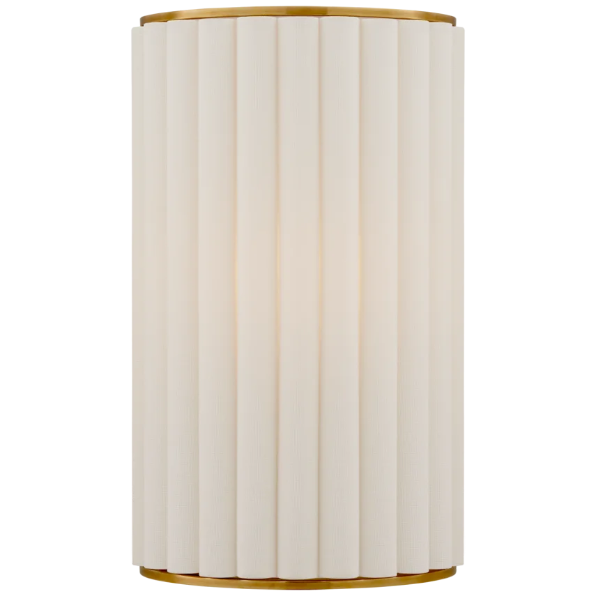 Palosa Small Sconce-Visual Comfort-VISUAL-S 2440HAB-L-Wall LightingHand-Rubbed Antique Brass-2-France and Son