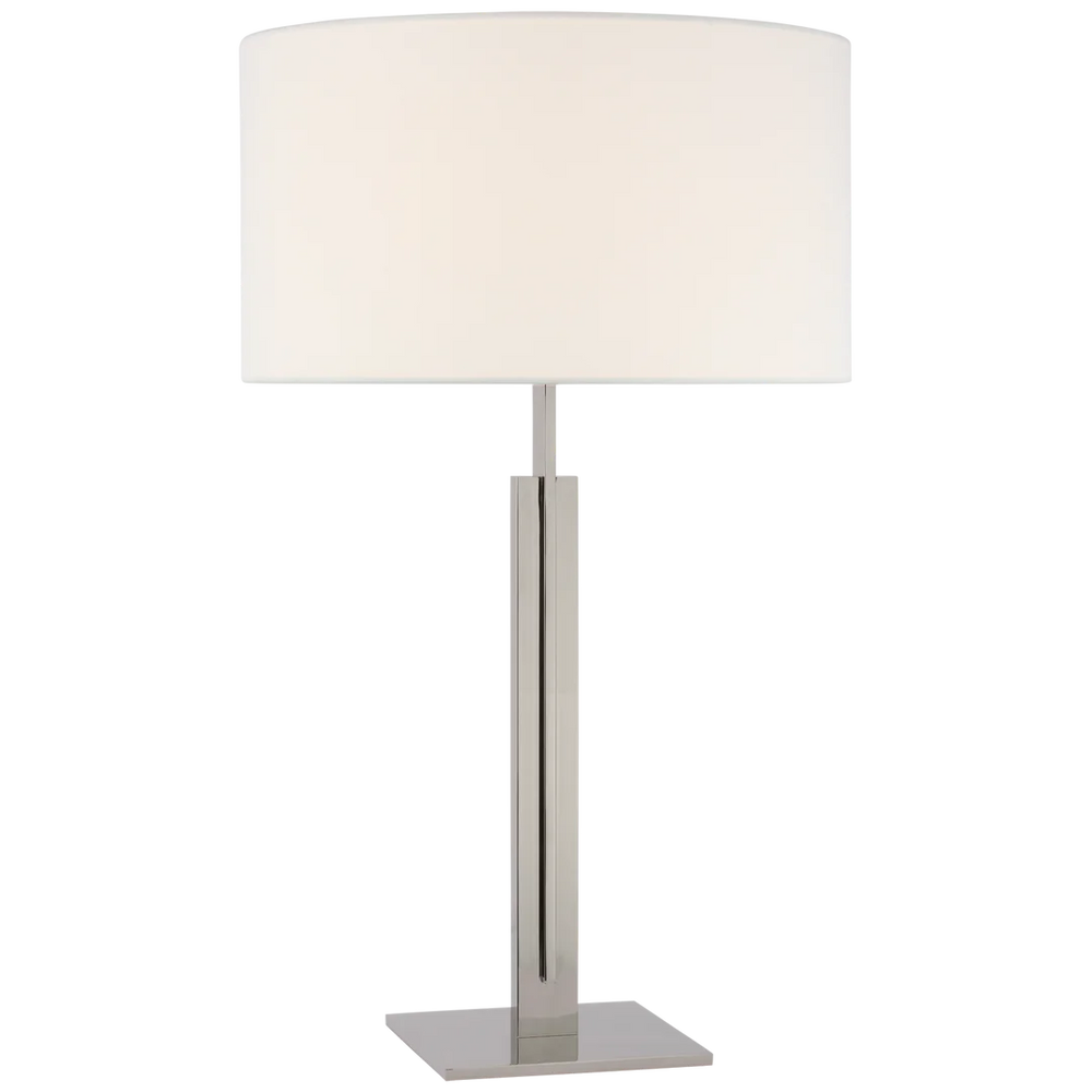 Sharon Large Table Lamp-Visual Comfort-VISUAL-S 3722PN-L-Table LampsPolished Nickel-2-France and Son