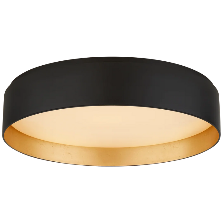 Sherly Large Flush-Visual Comfort-VISUAL-S 4043BLK-Flush MountsMatte Black-1-France and Son