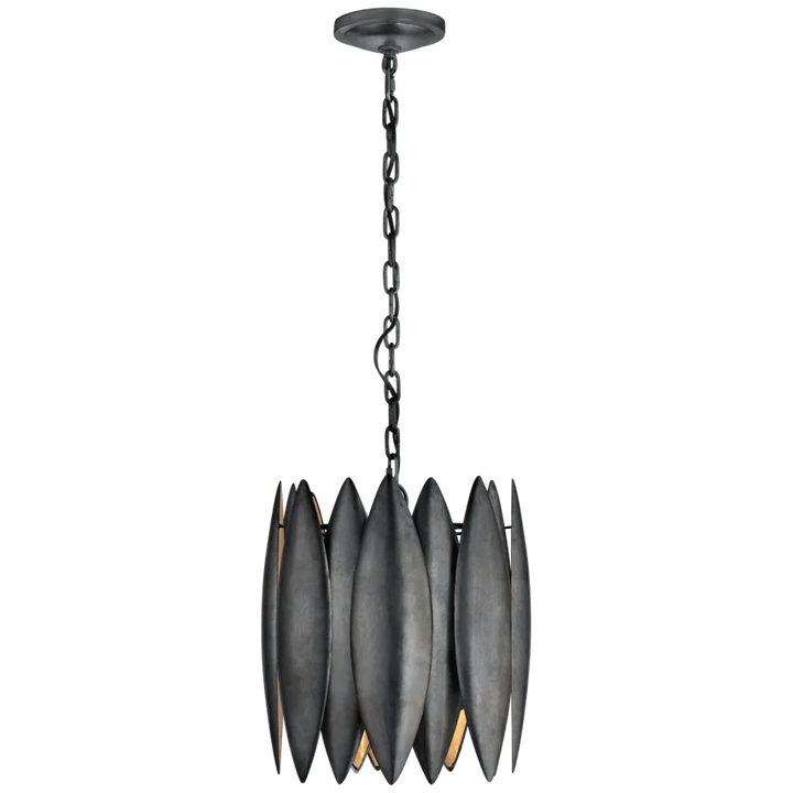 Harry Small Chandelier-Visual Comfort-VISUAL-S 5047AI-PendantsAged Iron-1-France and Son