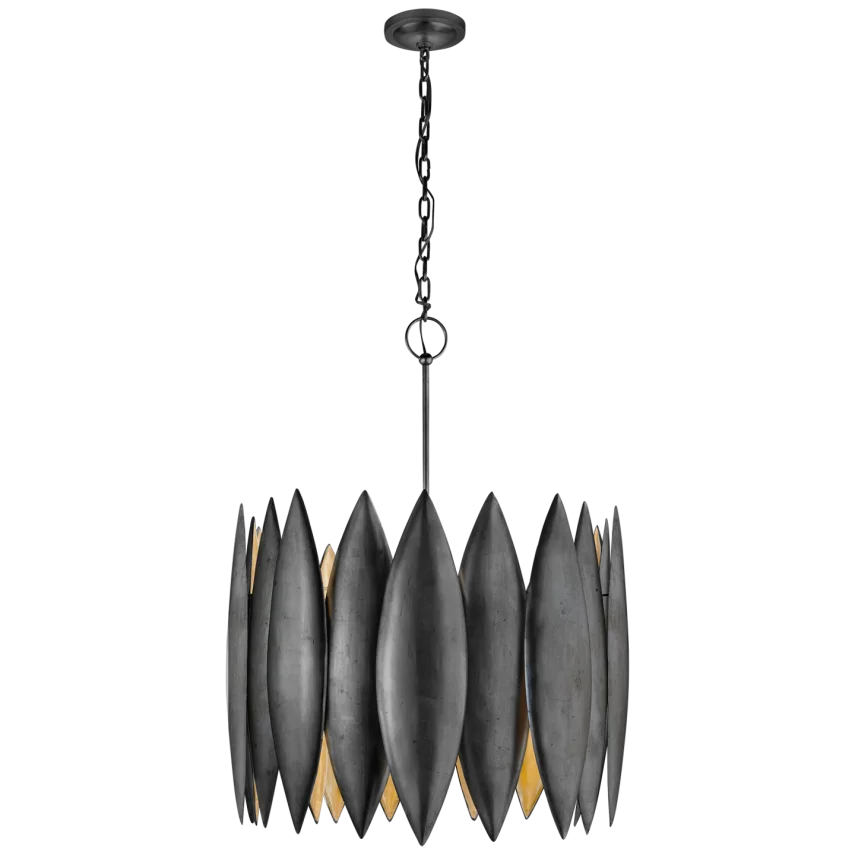 Harry Large Chandelier-Visual Comfort-VISUAL-S 5048AI-ChandeliersAged Iron-1-France and Son
