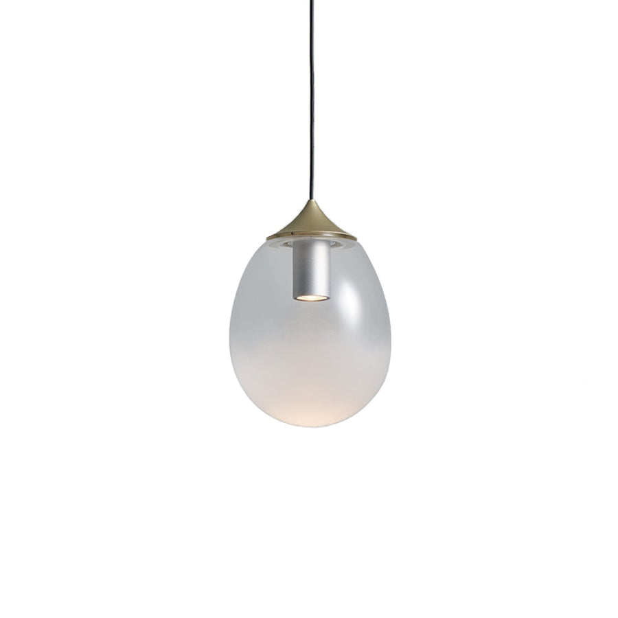 Mist LED Pendant-Seed Design-SEED-SLD-8995P-GLD-Outdoor PendantsSmall-Champagne Gold-1-France and Son