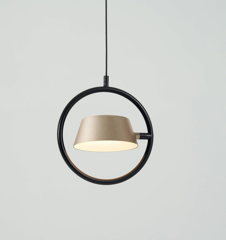OLO Ring Pendant Light-Seed Design-SEED-SLD-130P-GLD-PendantsChampagne Gold-4-France and Son