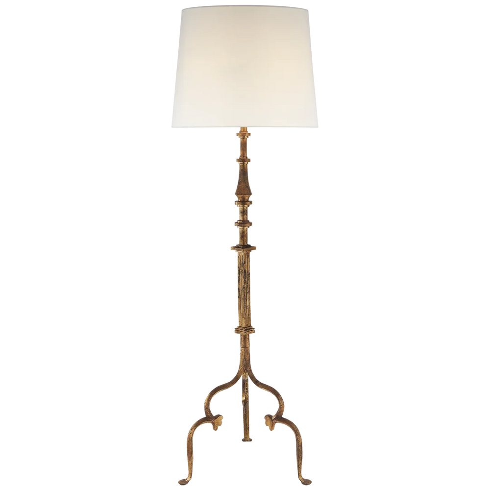 Madie Floor Lamp-Visual Comfort-VISUAL-SK 1505BW-NP-Floor LampsBelgian White-2-France and Son