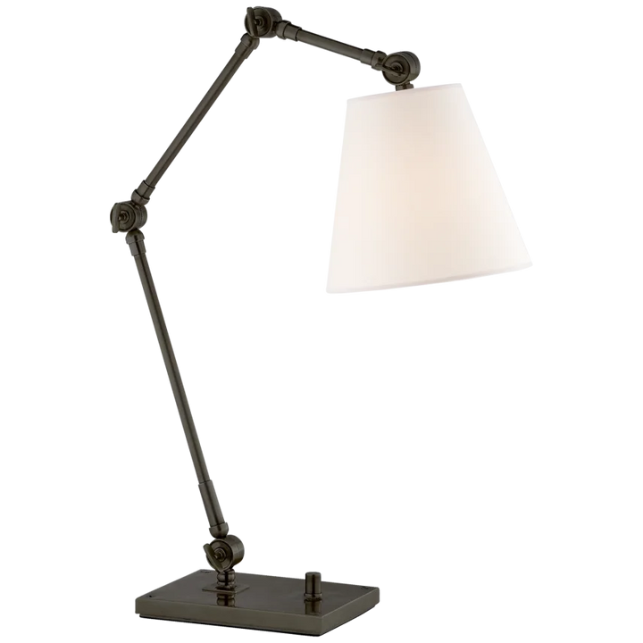 Granat Task Lamp-Visual Comfort-VISUAL-SK 3115BZ-L-Table LampsBronze-1-France and Son