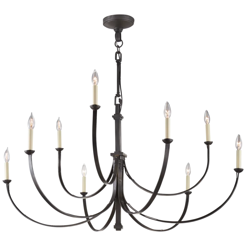 Renata Large Chandelier-Visual Comfort-VISUAL-SK 5022AI-Chandeliers-1-France and Son