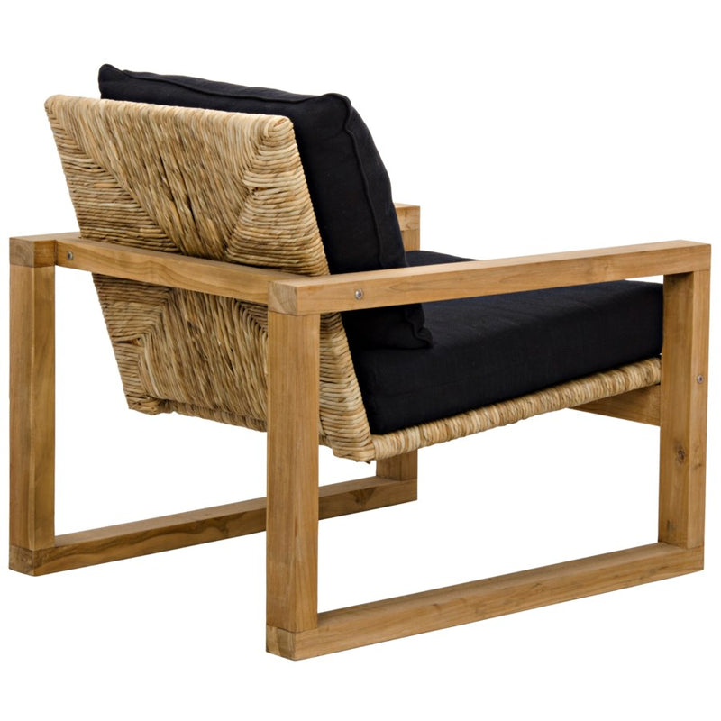 Martin Chair, Teak-Noir-NOIR-SOF284T-Lounge Chairs-5-France and Son