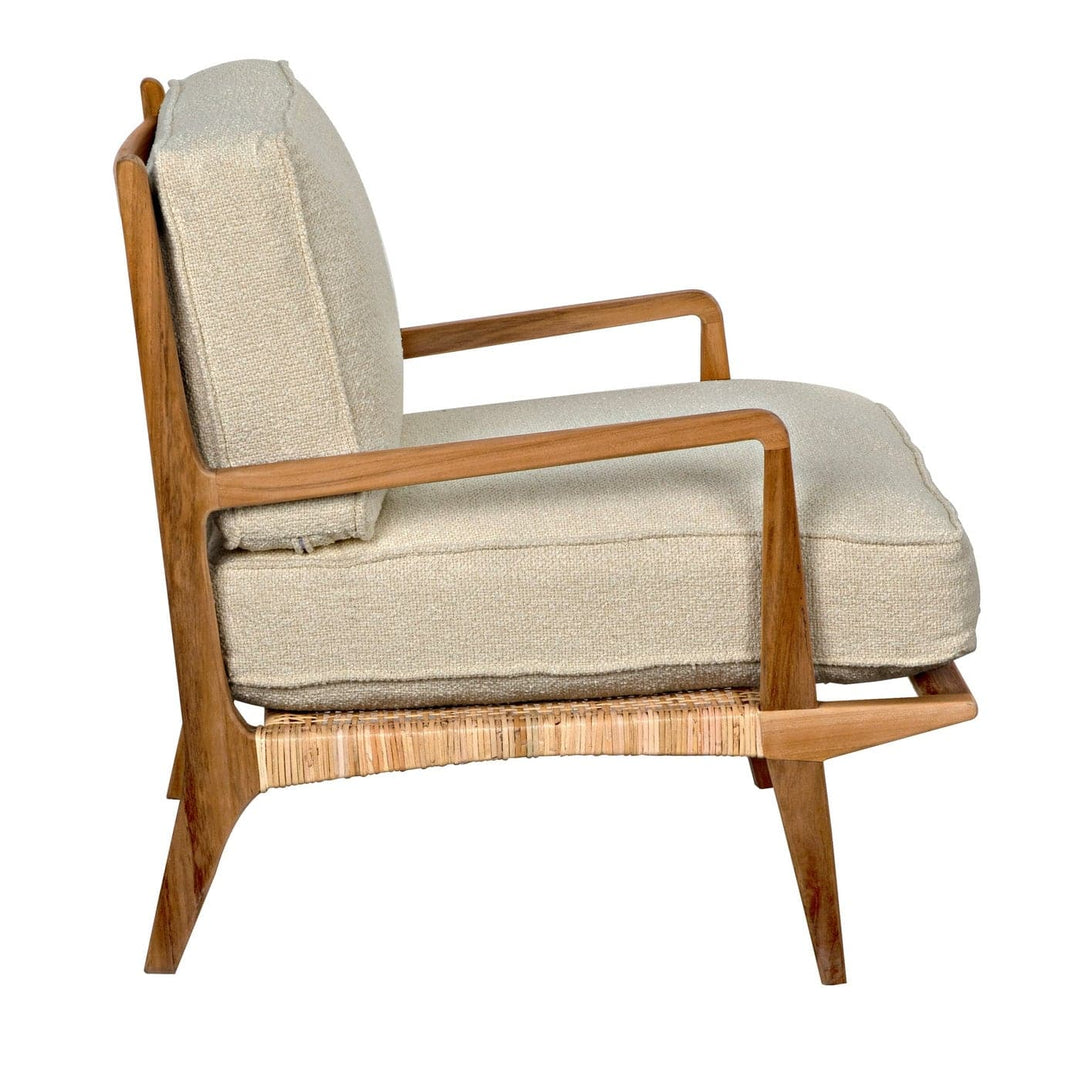 Allister Chair - Down Cushion-Noir-NOIR-SOF325T-GRAY-Lounge ChairsGrey-4-France and Son