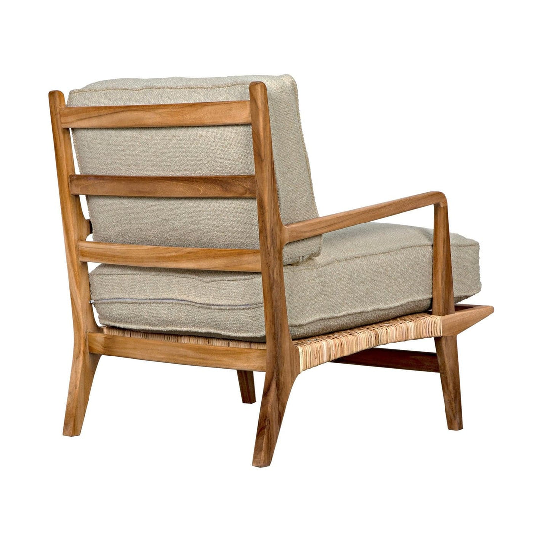 Allister Chair - Down Cushion-Noir-NOIR-SOF325T-GRAY-Lounge ChairsGrey-6-France and Son
