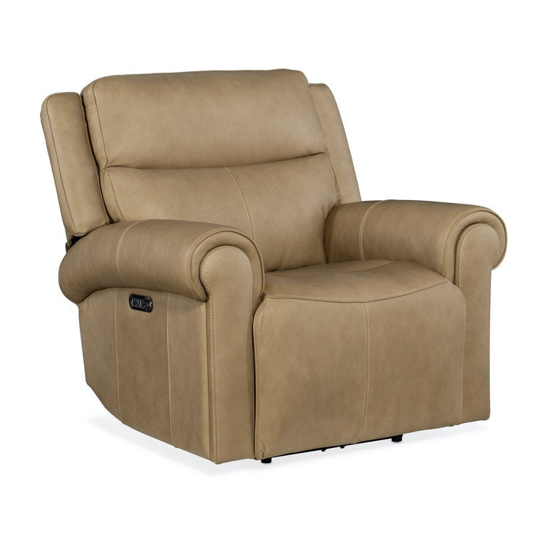 Oberon Zero Gravity Recliner with Power Headrest-Hooker-HOOKER-SS103-PHZ1-080-Lounge ChairsSand-2-France and Son