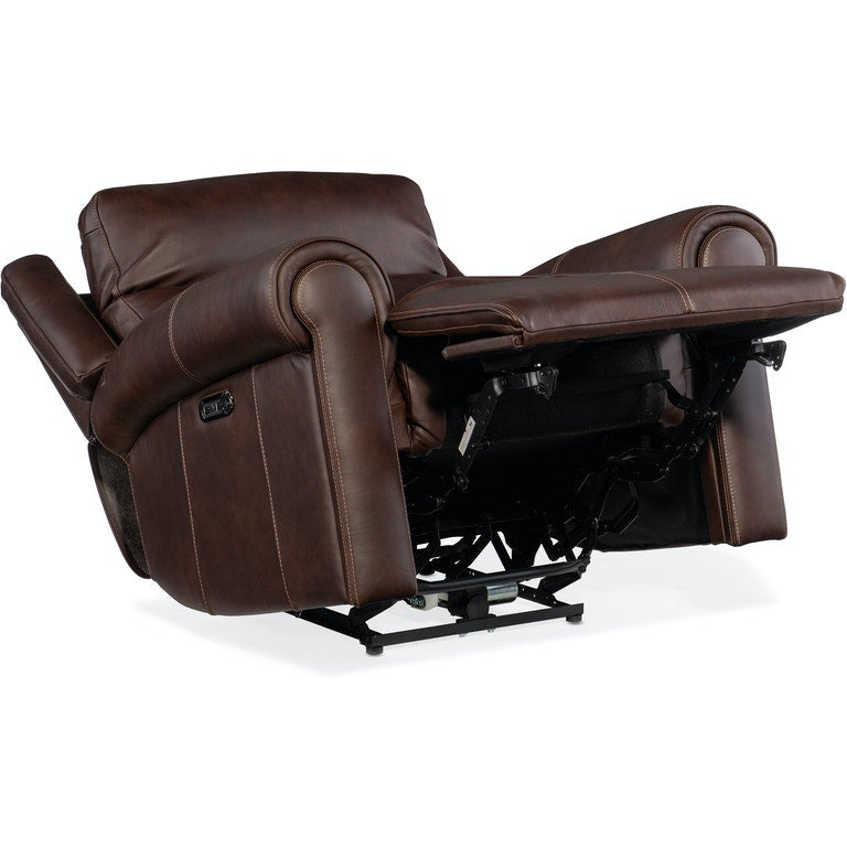 Oberon Zero Gravity Recliner with Power Headrest-Hooker-HOOKER-SS103-PHZ1-087-Lounge ChairsWalnut-5-France and Son