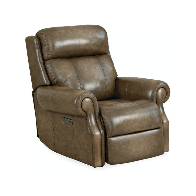 Brooks PWR Recliner w/PWR Headrest-Hooker-HOOKER-SS316-PH1-083-Lounge Chairs-1-France and Son