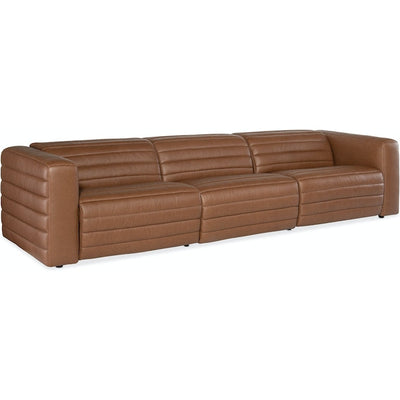 Chatelain 3 - Piece Power Sofa With Power Headrest-Hooker-HOOKER-SS454-GP3-088-SofasBrown-1-France and Son