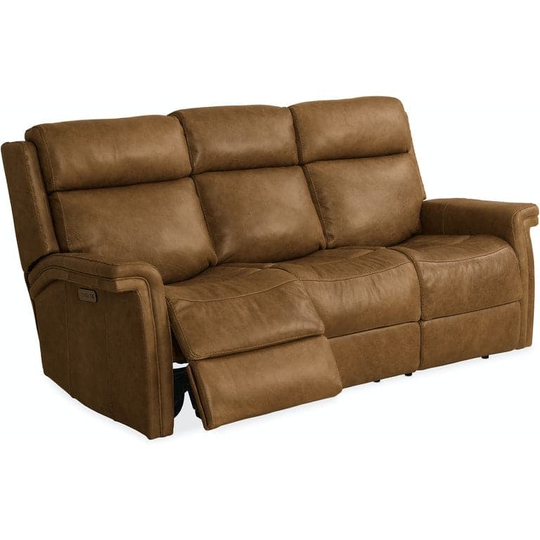 Poise Power Recliner Sofa w/ Power Headrest-Hooker-HOOKER-SS468-P3-088-Sofas-3-France and Son