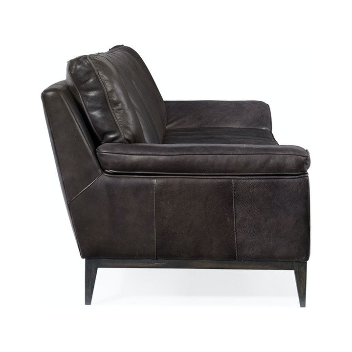 Kandor Leather Stationary Sofa-Hooker-HOOKER-SS604-03-097-Sofas-3-France and Son