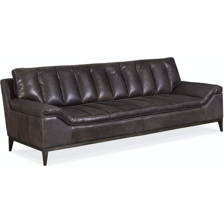 Kandor Leather Stationary Sofa-Hooker-HOOKER-SS604-03-097-Sofas-1-France and Son