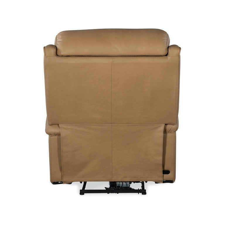 Rhea Zero Gravity Power Recliner with Power Headrest-Hooker-HOOKER-SS703-PHZ1-080-Lounge ChairsBrown-3-France and Son