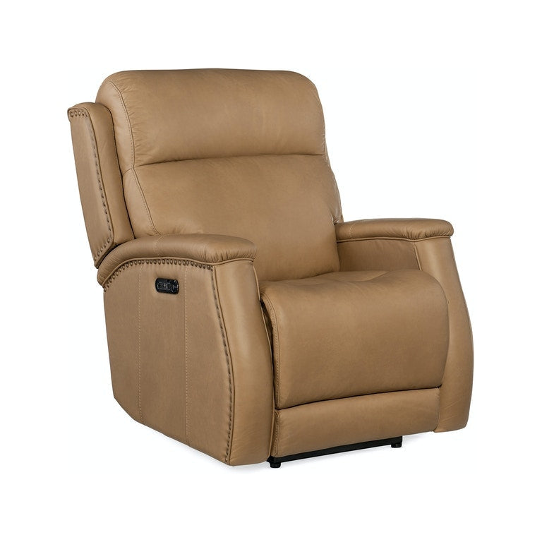 Rhea Zero Gravity Power Recliner with Power Headrest-Hooker-HOOKER-SS703-PHZ1-080-Lounge ChairsBrown-1-France and Son