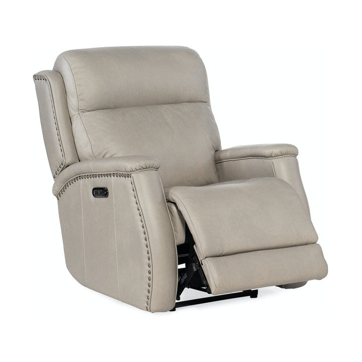 Rhea Zero Gravity Power Recliner with Power Headrest-Hooker-HOOKER-SS703-PHZ1-080-Lounge ChairsBrown-8-France and Son
