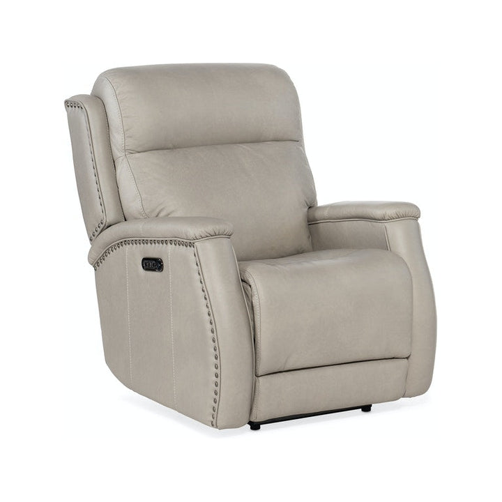 Rhea Zero Gravity Power Recliner with Power Headrest-Hooker-HOOKER-SS703-PHZ1-091-Lounge ChairsGray-2-France and Son