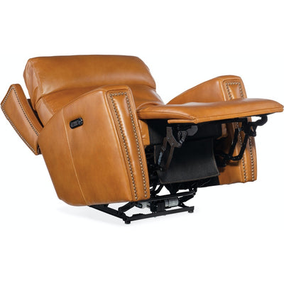 Ruthe Zero Gravity Power Recliner with Power Headrest-Hooker-HOOKER-SS704-PHZ1-019-Lounge ChairsBrown-5-France and Son