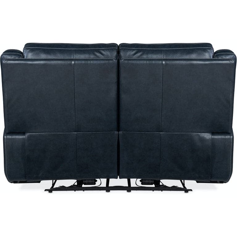 Montel Lay Flat Power Loveseat with Power Headrest & Lumbar-Hooker-HOOKER-SS705-PHL2-047-Lounge ChairsBlack-3-France and Son