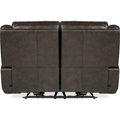 Montel Lay Flat Power Loveseat with Power Headrest & Lumbar-Hooker-HOOKER-SS705-PHL2-047-Lounge ChairsBlack-4-France and Son