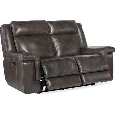 Montel Lay Flat Power Loveseat with Power Headrest & Lumbar-Hooker-HOOKER-SS705-PHL2-047-Lounge ChairsBlack-8-France and Son