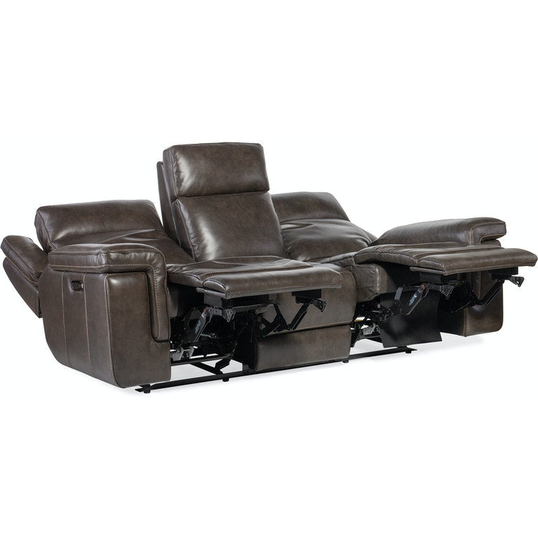 Montel Lay Flat Power Sofa with Power Headrest & Lumbar-Hooker-STOCKR-HOOKER-SS705-PHL3-095-SofasCocao-2-France and Son