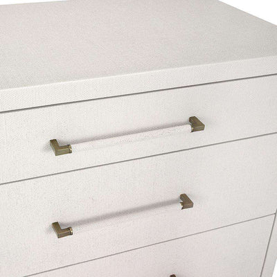 Taylor 8 Drawer Chest-Interlude-INTER-188075-DressersLight Grey / Antique Brass-6-France and Son