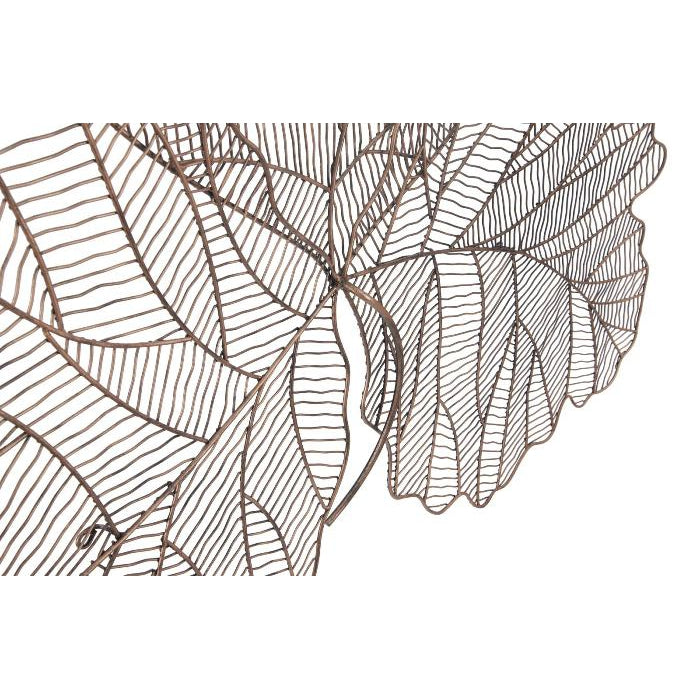 Tri Leaf Wall Art-Phillips Collection-PHIL-TH100855-Wall ArtSilver/Black-Small-18-France and Son