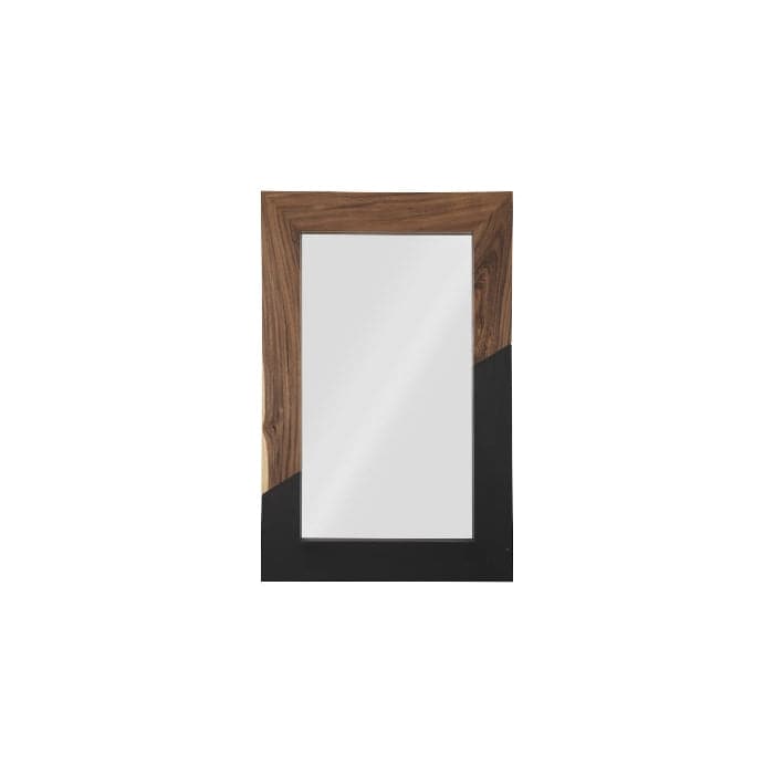 Geometry Wood Mirror-Phillips Collection-PHIL-TH105234-MirrorsLarge-Natural - Black-4-France and Son