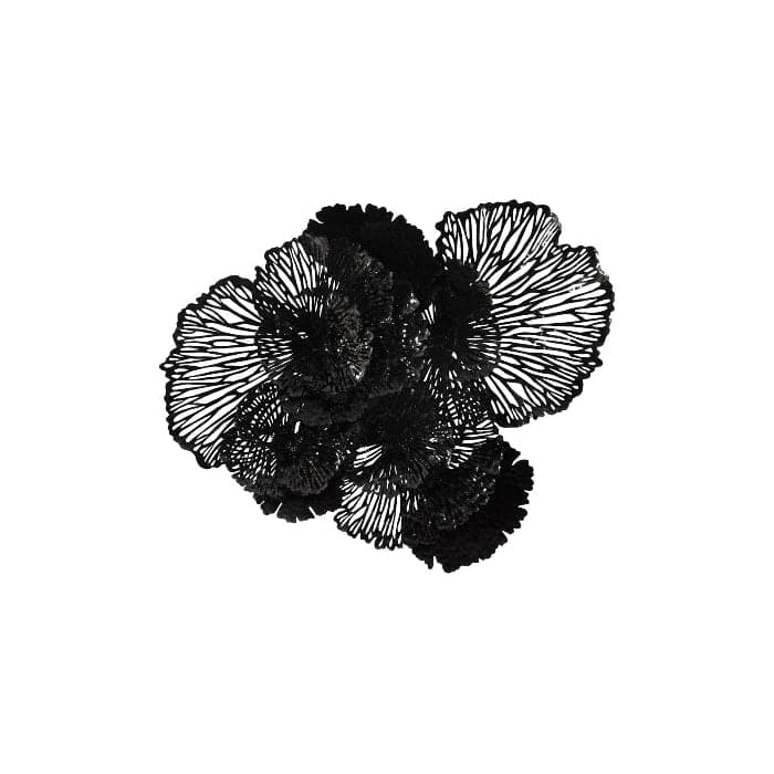 Flower Wall Art-Phillips Collection-PHIL-TH108320-Wall ArtBlack-Large-4-France and Son