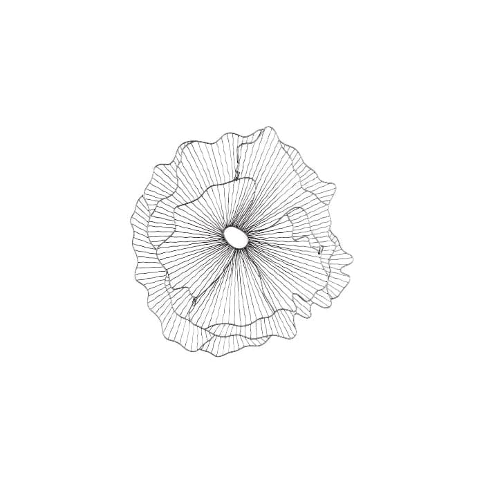 Poppy Flower Wall Art-Phillips Collection-PHIL-TH108864-Wall Art-1-France and Son