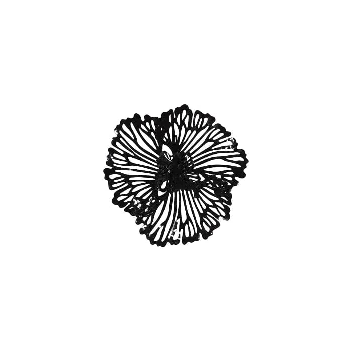 Extra Small Flower Wall Art-Phillips Collection-PHIL-TH109690-Wall ArtBlack-7-France and Son