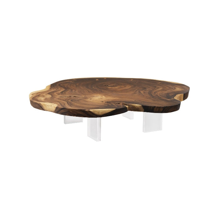 Floating Coffee Table with Acrylic Legs-Phillips Collection-PHIL-TH69602-Coffee Tables-1-France and Son