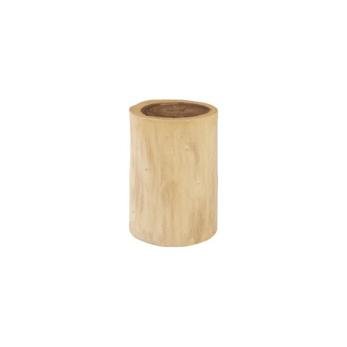 Chamcha Wood Stool-Phillips Collection-PHIL-TH69603-Stools & OttomansNatural-1-France and Son
