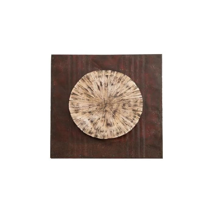 Medallion Wall Art-Phillips Collection-PHIL-TH78388-Wall ArtOff White-1-France and Son