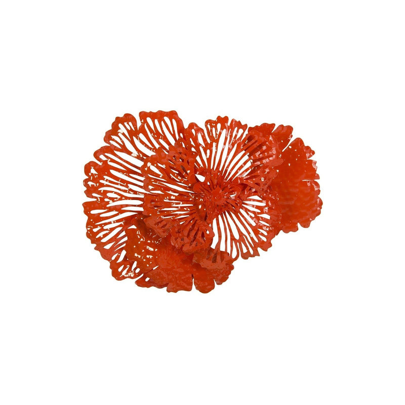 Flower Wall Art-Phillips Collection-PHIL-TH83080-Wall ArtCoral-Small-10-France and Son