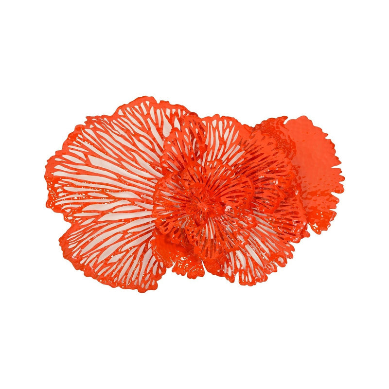 Flower Wall Art-Phillips Collection-PHIL-TH83081-Wall ArtCoral-Medium-9-France and Son