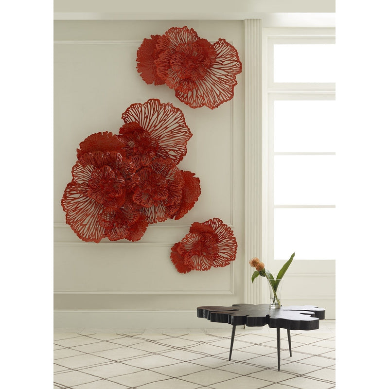 Flower Wall Art-Phillips Collection-PHIL-TH83082-Wall ArtCoral-Large-2-France and Son