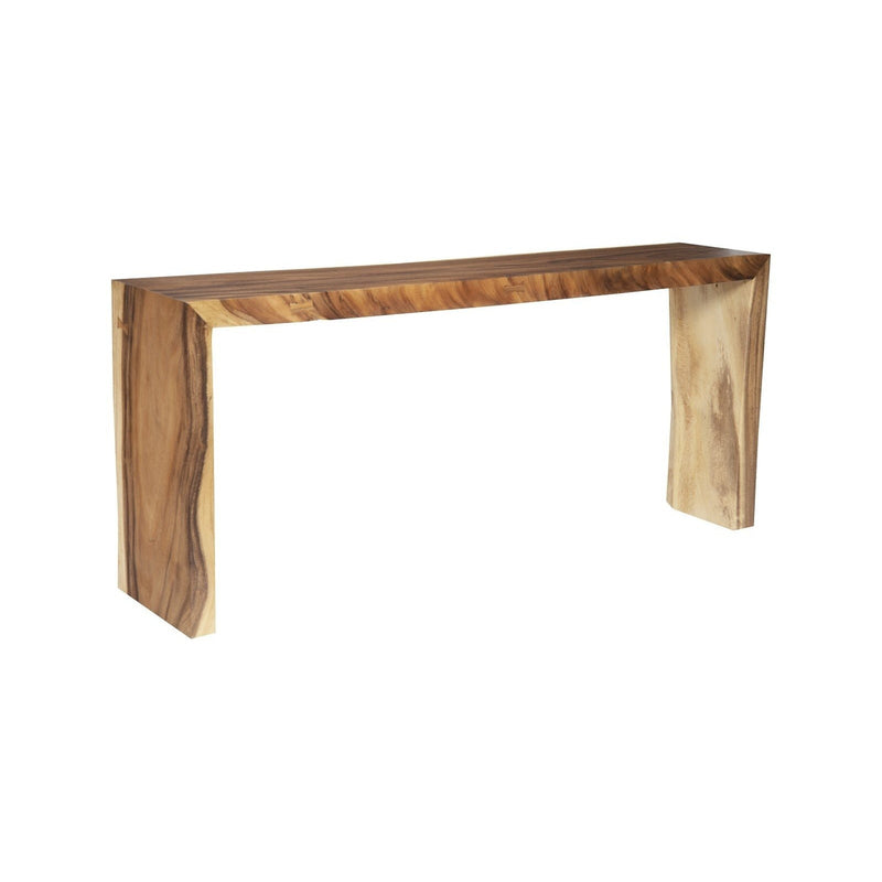Waterfall Console Table-Phillips Collection-PHIL-TH84104-Console TablesNatural-3-France and Son
