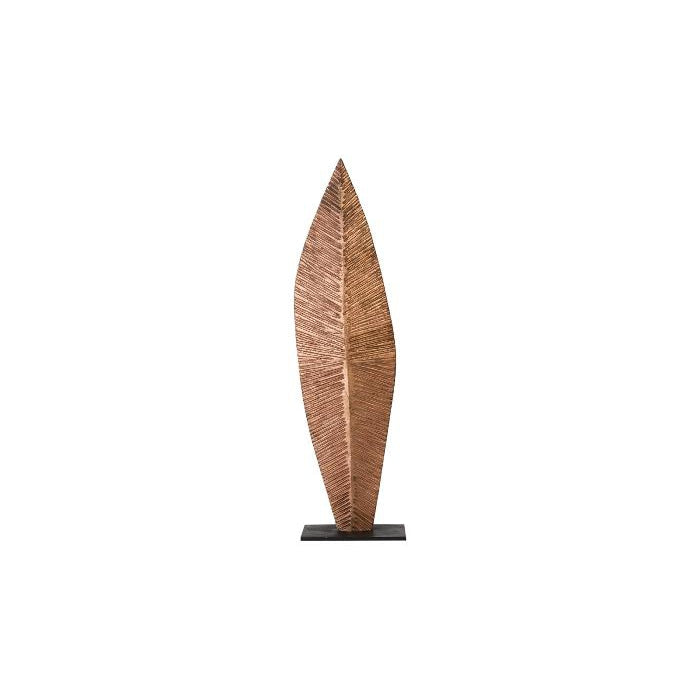 Carved Leaf on Stand-Phillips Collection-PHIL-TH89169-DecorCopper-Medium-9-France and Son