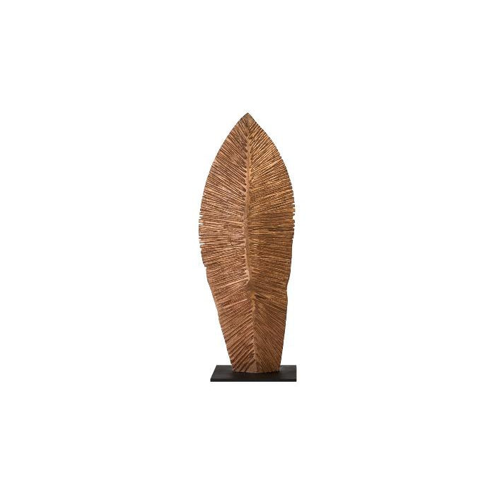 Carved Leaf on Stand-Phillips Collection-PHIL-TH89170-DecorCopper-Small-12-France and Son
